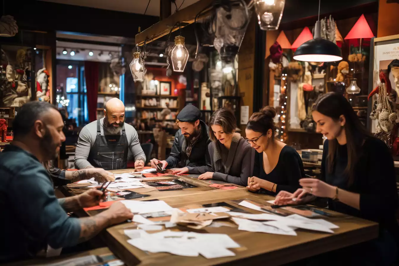 atelier team building maroquinerie annecy